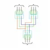 Deutsch  DT 3 WAY SPLITTER 3 PORT